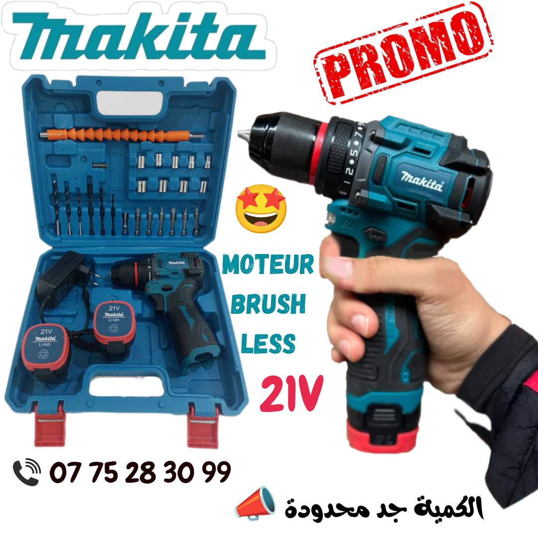 🎯🤩Visseuse makita 21v Accessoires25pcs💥🎉 - Image 1
